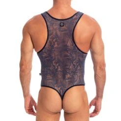 Body L Homme Invisible Seaport HW164SEA 5 Body L Homme Invisible Seaport HW164SEA -Men Attitude Boutique Body hy hw164sea bleu 3