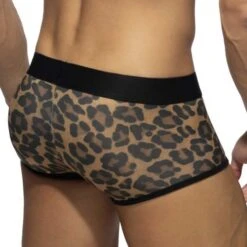 Boxer Addicted Leopard Fresh AD1135 -Men Attitude Boutique Boxer ad AD1135 marron 3