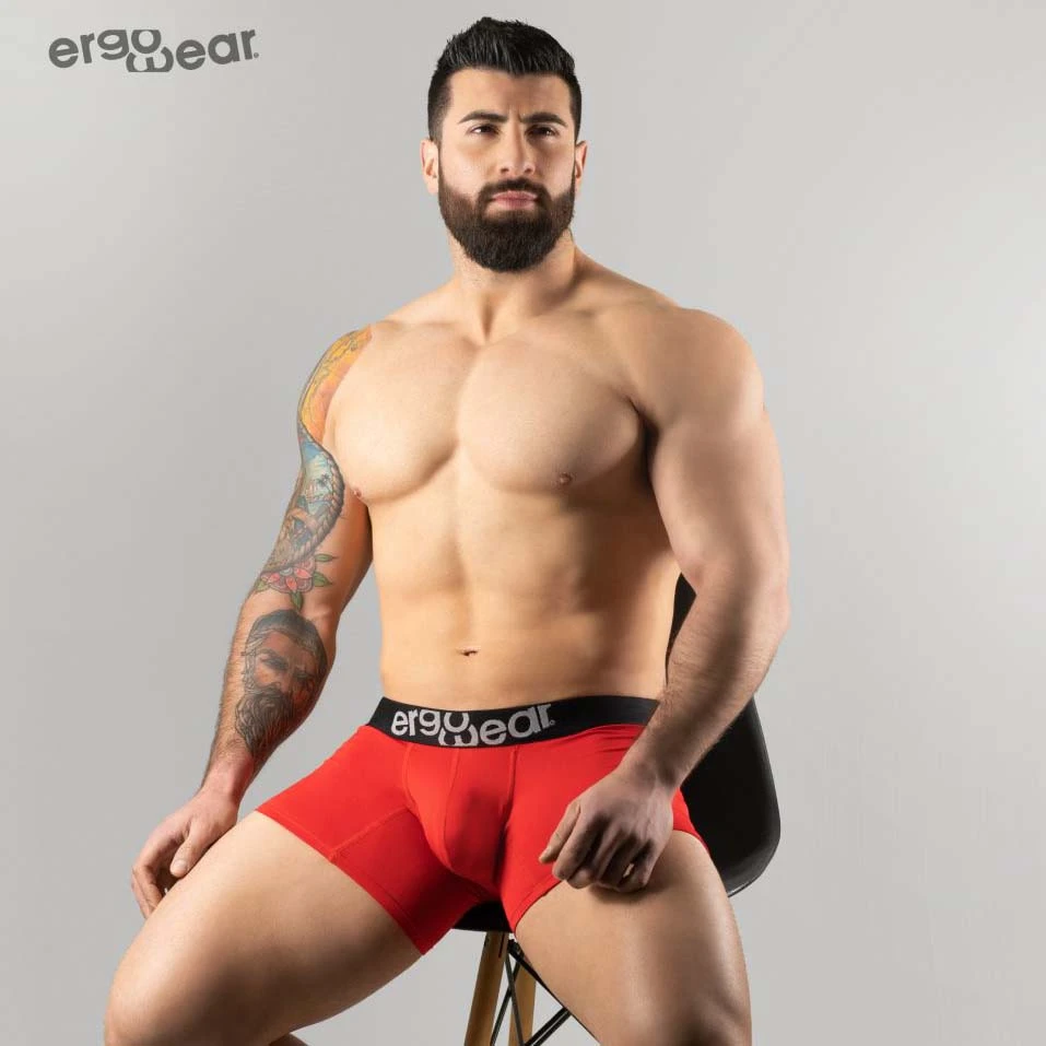 Boxer ErgoWear FEEL Hip EW1190 Noir - Microfibre Ultra-Douce à Poche Ergonomique 2 Boxer ErgoWear FEEL Hip EW1190 Noir - Microfibre Ultra-Douce à Poche Ergonomique – Image 2