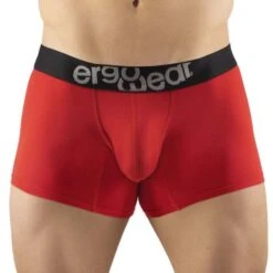 Boxer ErgoWear FEEL Hip EW1190 Noir - Microfibre Ultra-Douce à Poche Ergonomique