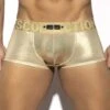 ES Collection Shiny Party Push Up Boxer UN445 – Metallic Microfiber Men's Underwear