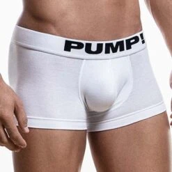 Boxer Pump! White Classic 11000 -Men Attitude Boutique Boxer pump 11000 blanc 4