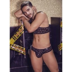 Ensemble Candyman 99519 5 Ensemble Candyman 99519 -Men Attitude Boutique Costume candy 99519 noir a