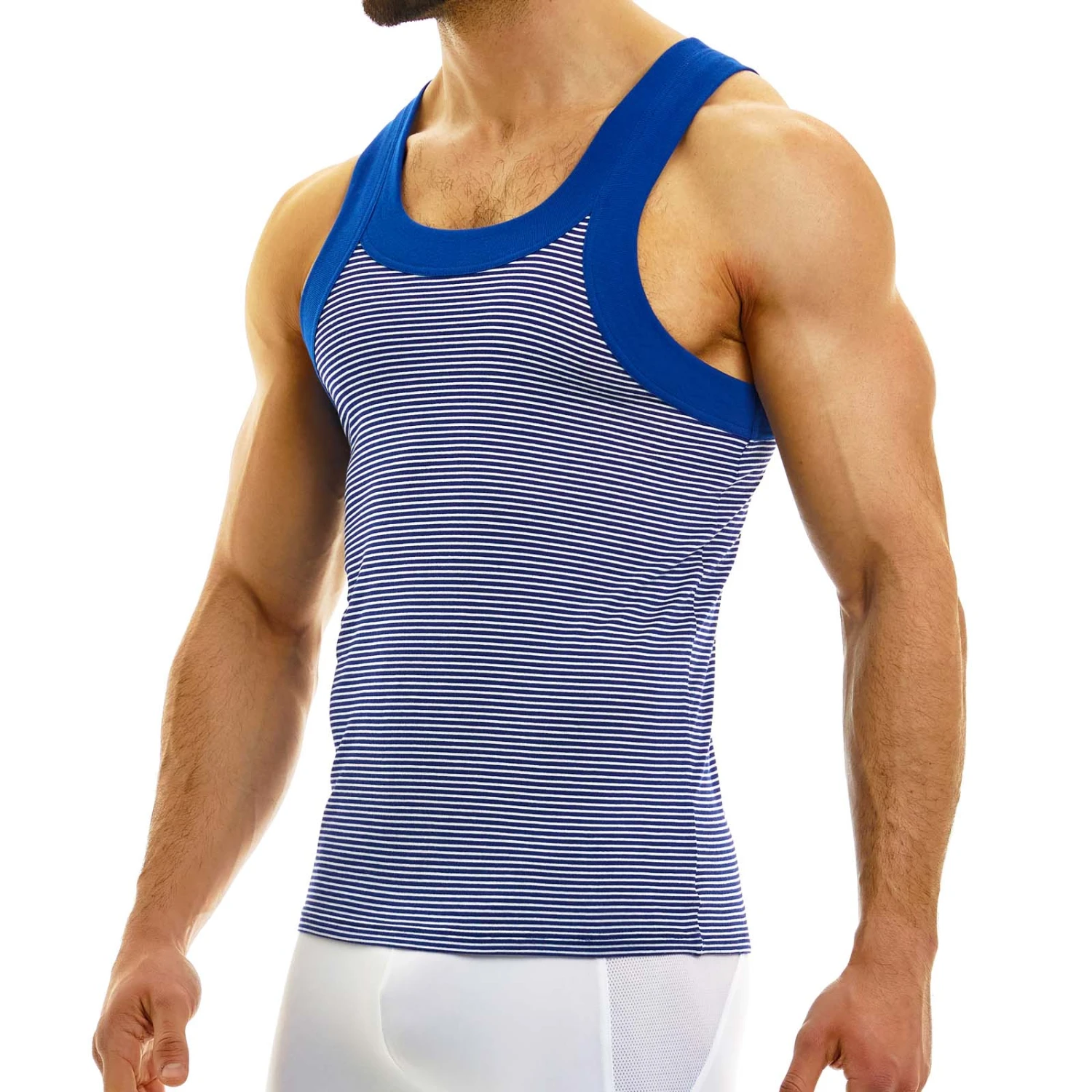 Modus Vivendi Hellenic 01231 – Débardeur Homme Coupe Ajustée en Viscose Biologique GOTS 2 Modus Vivendi Hellenic 01231 – Débardeur Homme Coupe Ajustée en Viscose Biologique GOTS – Image 2