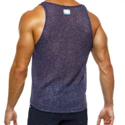 Debardeur Modus Vivendi Knight 05231 6 Debardeur Modus Vivendi Knight 05231 -Men Attitude Boutique Debardeur modus 05231 bleu 3