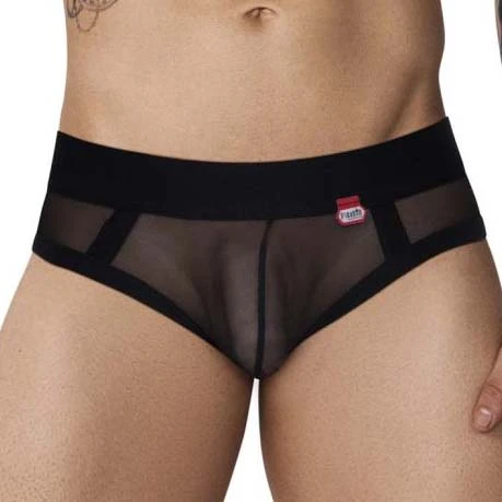 Pikante Burly PIK1091 Noir – Transparent Microfiber Empty Bottom Jockstrap 1 Pikante Burly PIK1091 Noir – Transparent Microfiber Empty Bottom Jockstrap