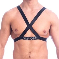 Harnais Quriose Lusty Boy HE01TOP Noir