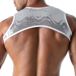Harnais Star TOF PARIS TOF176O Argent 4 Harnais Star TOF PARIS TOF176O Argent -Men Attitude Boutique Harnais tof TOF176A argent 3
