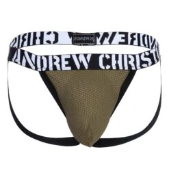 Jock Strap Andrew Christian Military Mesh 92595 -Men Attitude Boutique JockStrap ac 92595 kaki 9