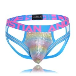 Jock Strap Andrew Christian Fabulous Treasure 91446 -Men Attitude Boutique JockStrap andrew 91446 gris 9