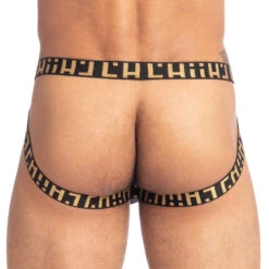 Jock Strap L Homme Invisible Back To Black MY45BTB -Men Attitude Boutique JockStrap hi MY45BTB noir 3