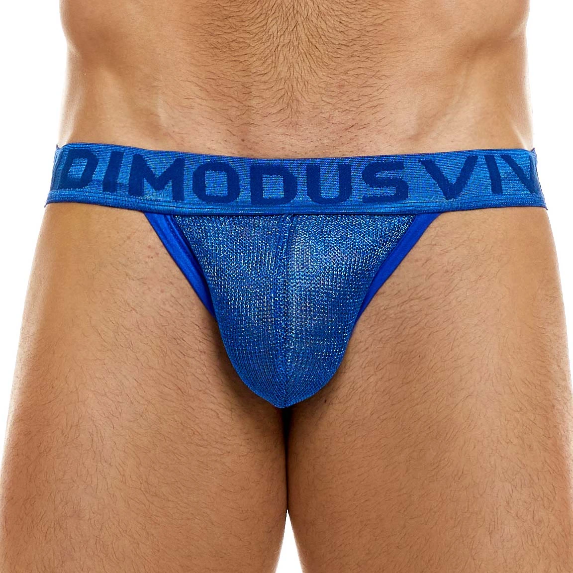 Modus Vivendi Armor Metallic Silver Knit – Semi-Transparent Low Rise Jock Strap 1 Modus Vivendi Armor Metallic Silver Knit – Semi-Transparent Low Rise Jock Strap