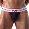 Jock Strap French TOF PARIS TOF159BU -Men Attitude Boutique JockStrap tof TOF159BU bleu m