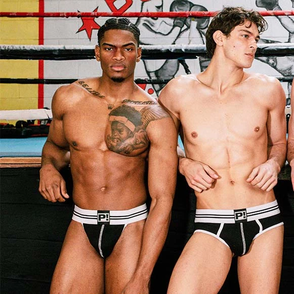 Jock Strap Pump! Round2 15084 Noir 2 Jock Strap Pump! Round2 15084 Noir – Image 2