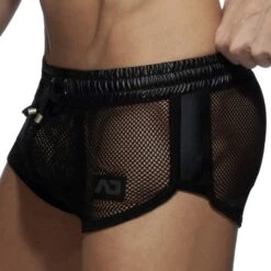 Short Addicted Rocky C-Through AD Party AD842 Noir -Men Attitude Boutique Short addicted AD842 noir 4