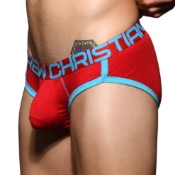 Slip Andrew Christian CoolFlex Modal Show It 92713 7 Slip Andrew Christian CoolFlex Modal Show It 92713 -Men Attitude Boutique Slip ac 92713 rouge 4