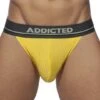 Slip Bikini Cockring Addicted Mesh AD932 -Men Attitude Boutique Slip addicted AD932 jaune m
