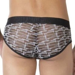 Slip Eros Veneziani 7456 -Men Attitude Boutique Slip eros 7456 noir 3