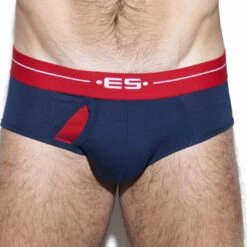 ES Collection 3-Pack Modal Cotton Slips UN248P – Comfort Basic Men's Briefs -Men Attitude Boutique Slip escollection UN248 cmod 7