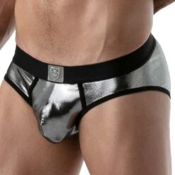 Slip Metal TOF PARIS TOF130A -Men Attitude Boutique Slip tof TOF130A Argent 4