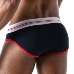 Slip French TOF PARIS TOF162BU -Men Attitude Boutique Slip tof TOF162BU bleu 3