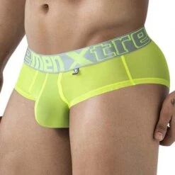 Slip Xtremen Microfiber91236 Vert 7 Slip Xtremen Microfiber91236 Vert -Men Attitude Boutique Slip xtremen 91236 vert 4