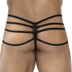 String Cut4Men Noir Black Crab – Sous-vêtement Masculin Minimaliste et Ergonomique -Men Attitude Boutique String c4m C4MRAV102 noir 3