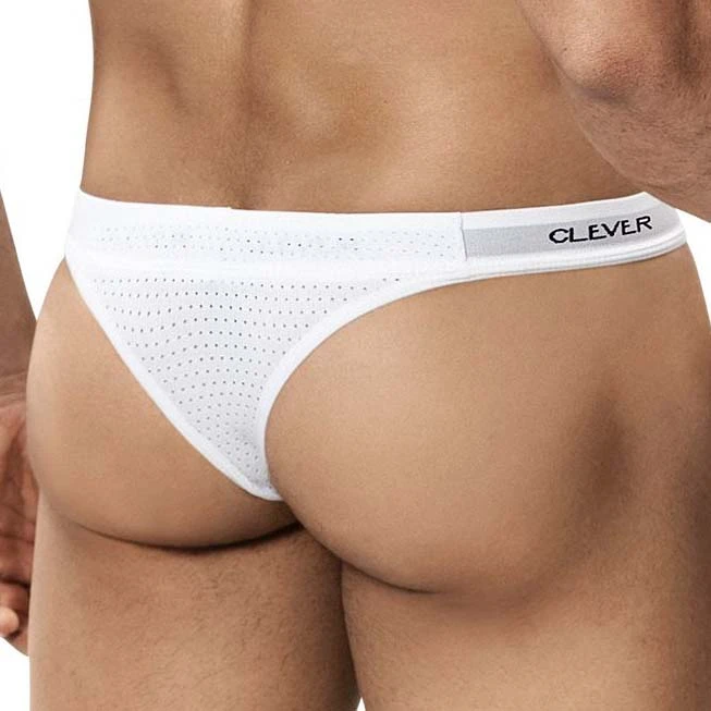 String Clever 0001 Black Mesh – Sous-vêtement Sportif et Sexy en Microfibre 2 String Clever 0001 Black Mesh – Sous-vêtement Sportif et Sexy en Microfibre – Image 2