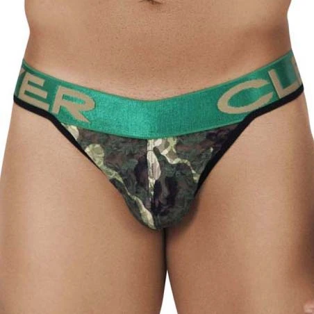 String Clever Zurich 0596 – Imprimé Camouflage et Ceinture Logo 1 String Clever Zurich 0596 – Imprimé Camouflage et Ceinture Logo