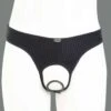 String Et Cockring Eros Veneziani 7404 -Men Attitude Boutique String eros 7404 noir m