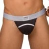 Eros Veneziani CB109 Men's String – Discrete Microfiber G-String with Branded Waistband -Men Attitude Boutique String eros CB109 noir m
