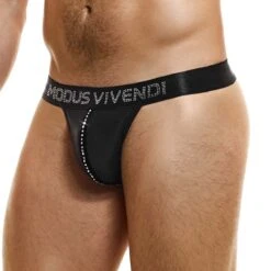 String Modus Vivendi Flashy 19313 -Men Attitude Boutique String modus 19313 noir 4