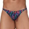 String Xtremen Disco Zebra 91146 5 String Xtremen Disco Zebra 91146 -Men Attitude Boutique String xtremen 91146 noir m