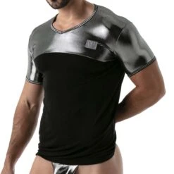T-Shirt Metal TOF PARIS TOF134A 7 T-Shirt Metal TOF PARIS TOF134A -Men Attitude Boutique TShirt tof TOF134a argent 4