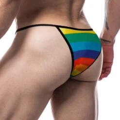 Tanga Cut4Men Rainbow C4M12 5 Tanga Cut4Men Rainbow C4M12 -Men Attitude Boutique Tanga c4m C4M12 multicolor 3