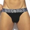 Tanga ES Collection Zebra C-Through UN539 7 Tanga ES Collection Zebra C-Through UN539 -Men Attitude Boutique Tanga es UN539 noir m