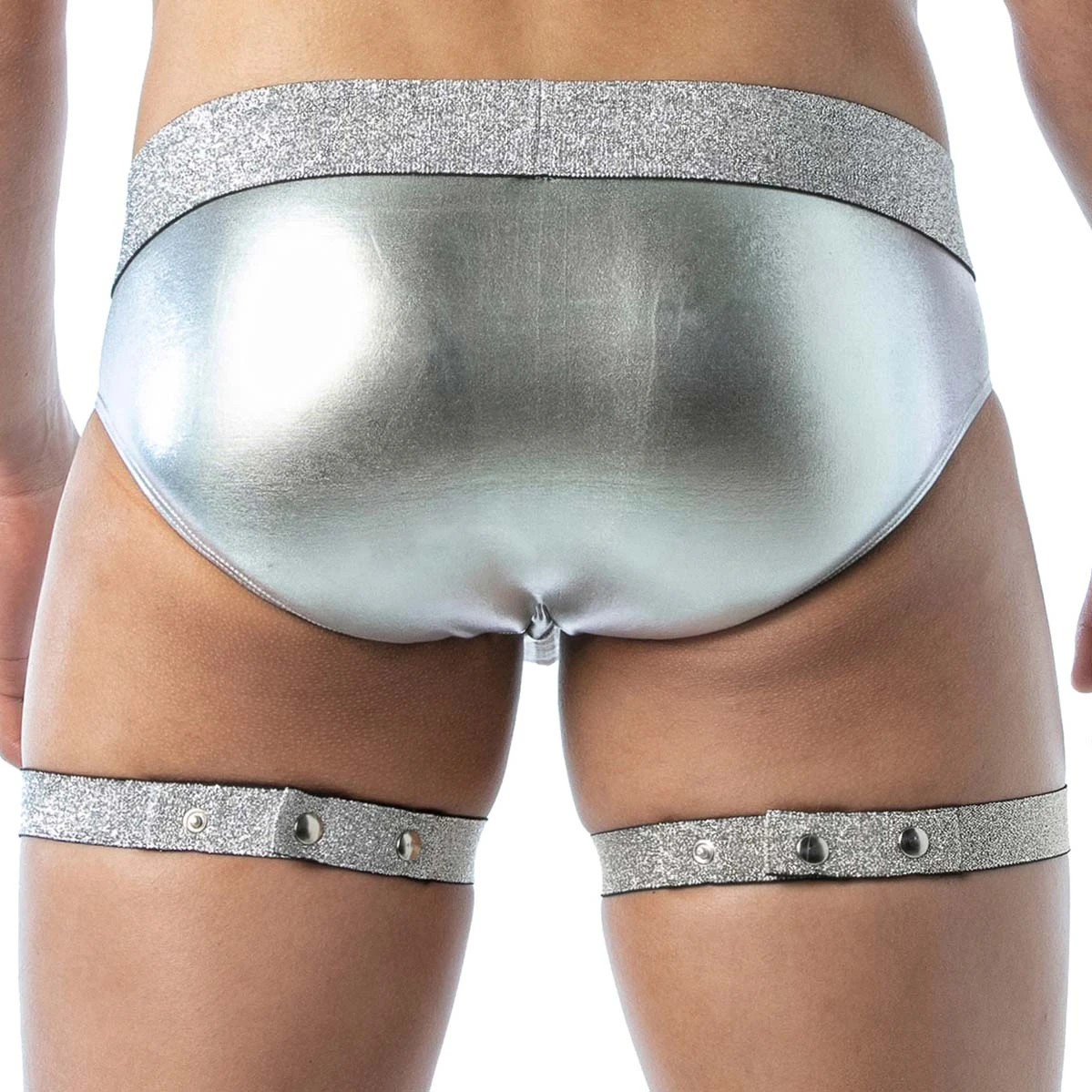 TOF Paris TOF279A Adjustable Thigh & Neck Harness – Sexy Masculine Garter Accessory 3 TOF Paris TOF279A Adjustable Thigh & Neck Harness – Sexy Masculine Garter Accessory – Image 3