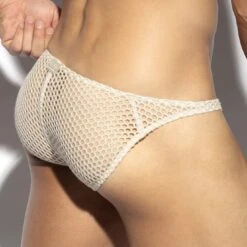 ES Collection 2519 Chair – Raw Crochet Knit Transparent Brief 6 ES Collection 2519 Chair – Raw Crochet Knit Transparent Brief -Men Attitude Boutique bikini es 2519 chair 3