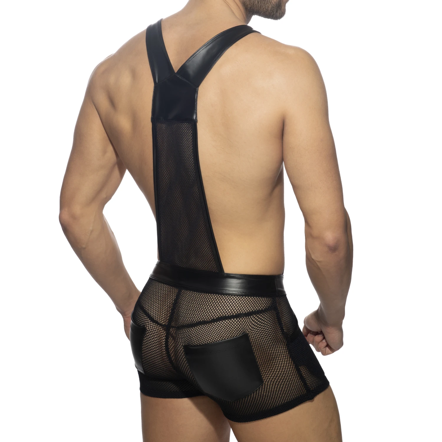 Body AD Fetish MESH-RUB OVERALLS ADF164 2 Body AD Fetish MESH-RUB OVERALLS ADF164 – Image 2