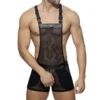 Body AD Fetish MESH-RUB OVERALLS ADF164 -Men Attitude Boutique body adf adf164 noir m
