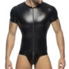 Body AD Fetish Front Zip Rub ADF141 5 Body AD Fetish Front Zip Rub ADF141 -Men Attitude Boutique body adfetish adf141 noir m