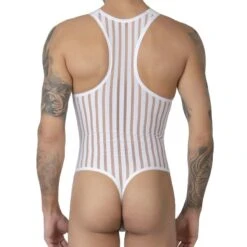 Men Attitude Boutique -Men Attitude Boutique body eros 7447 blanc 3