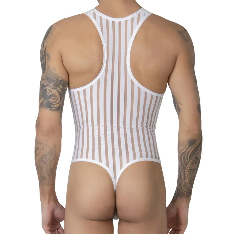 Eros Veneziani 7447 – Body Transparent Noir Col Rond avec String Sexy 2 Eros Veneziani 7447 – Body Transparent Noir Col Rond avec String Sexy – Image 2