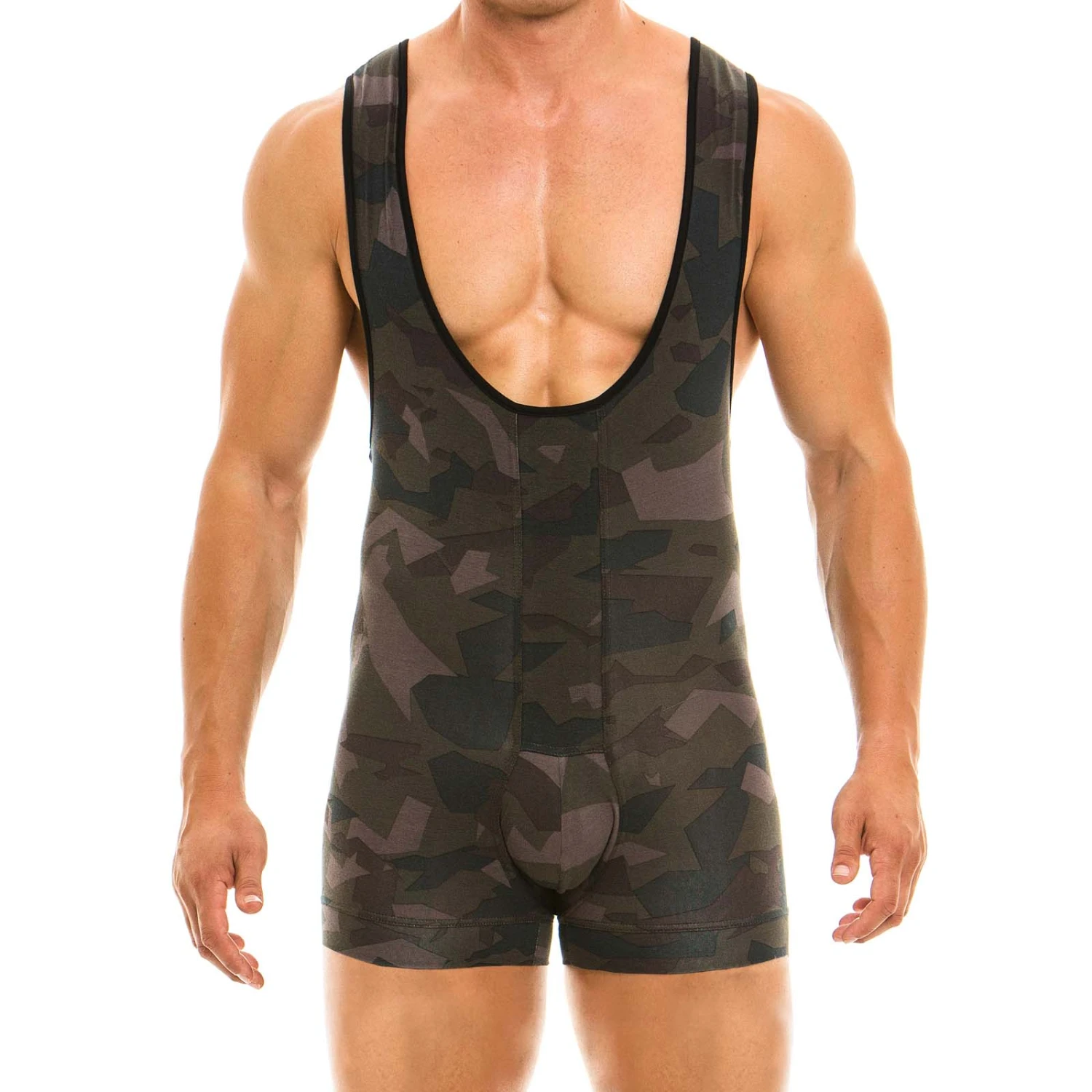 Modus Vivendi Desert Camo Bodysuit – Sand Stitched Low-Cut Masculine Body 11781 1 Modus Vivendi Desert Camo Bodysuit – Sand Stitched Low-Cut Masculine Body 11781
