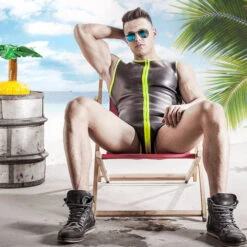 Men Attitude Boutique -Men Attitude Boutique body wojoer 333s2 noir a