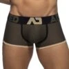 Addicted Naked Feeling Boxer AD1359 Khaki with Neon Yellow Trim – Push-Up Tech Underwear -Men Attitude Boutique boxer ad ad1359 kaki m