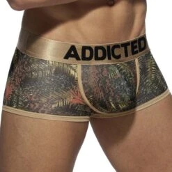Pack de 3 Boxers Addicted Tropical AD890P – Mesh Respirant et Poche Push-Up (Or, Turquoise, Bleu Marine) -Men Attitude Boutique boxer ad ad890p cmod 5