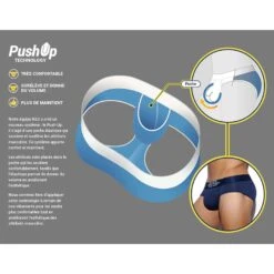 Pack de 3 Boxers Addicted Tropical AD890P – Mesh Respirant et Poche Push-Up (Or, Turquoise, Bleu Marine) -Men Attitude Boutique boxer ad ad890p cmod 6