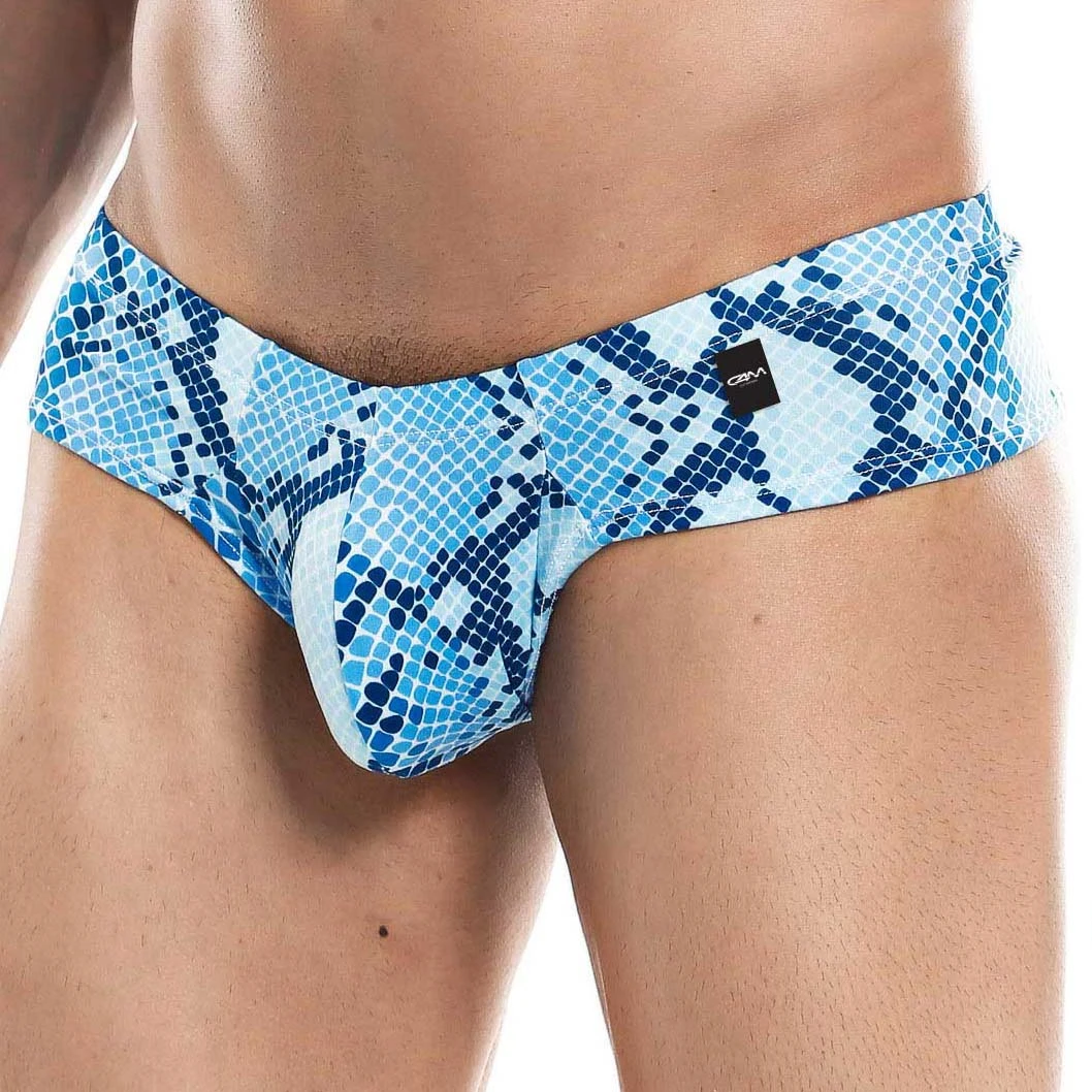 Cut4Men C4M05 Python Print Mini Boxer – Sexy Low-Rise Men's Underwear 1 Cut4Men C4M05 Python Print Mini Boxer – Sexy Low-Rise Men's Underwear