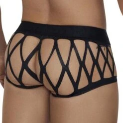 Boxer Candyman Cage 99691 – Sous-vêtement Homme Sexy à Coupe Ajustée et Taille Basse 6 Boxer Candyman Cage 99691 – Sous-vêtement Homme Sexy à Coupe Ajustée et Taille Basse -Men Attitude Boutique boxer candy 99691 noir 3